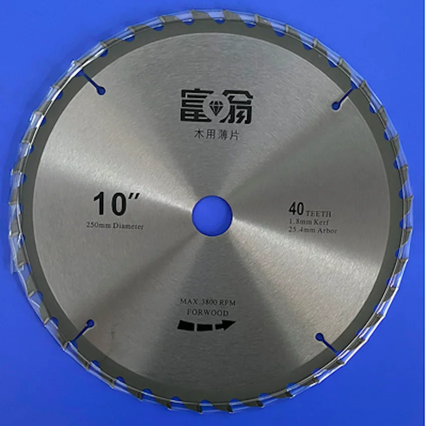 Cost Sale of Ultra Thin Kerf Woodworking Saw Blade 250/280/300*1.6-2.0*30/25.4*40/60/80/100T Sharp&Quick in Wood Cutting Work