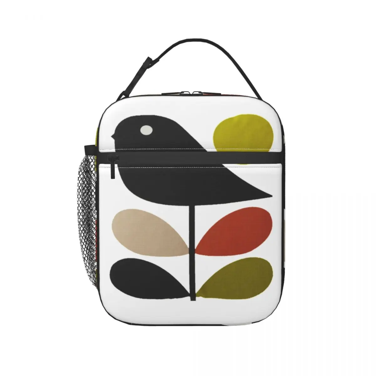 Orla Kiely Stem And Bird Insulated Lunch Bags Camping Travel Scandinavian Style Portable Cooler Thermal Bento Box Women Children