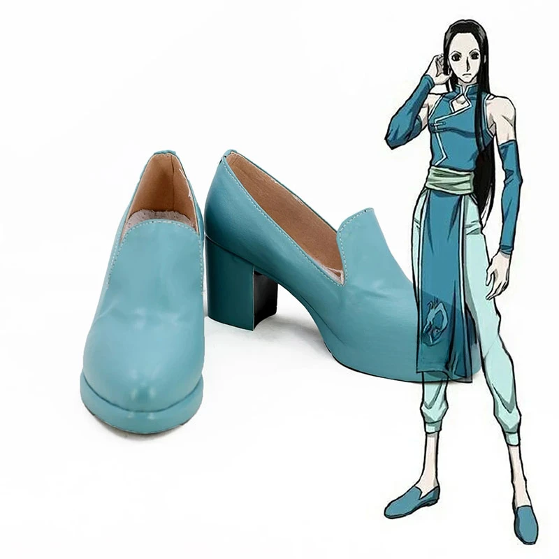 

Anime Hunter x Hunter Illumi Zoldyck Irumi Zorudikku Cosplay Party Shoes Custom Made