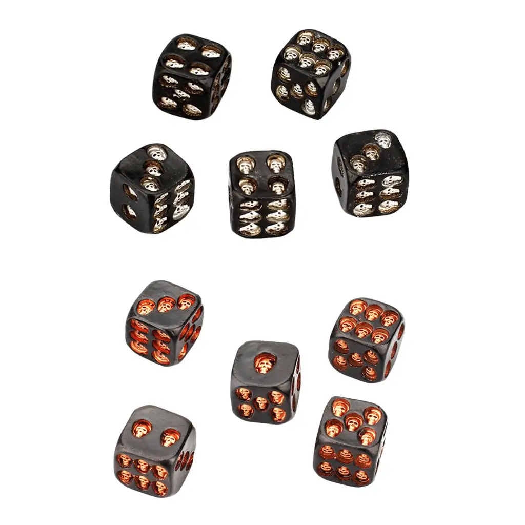 Cool Dice 6-Sided KTV Bar Party Entertainment Game Pool Leisure Toys