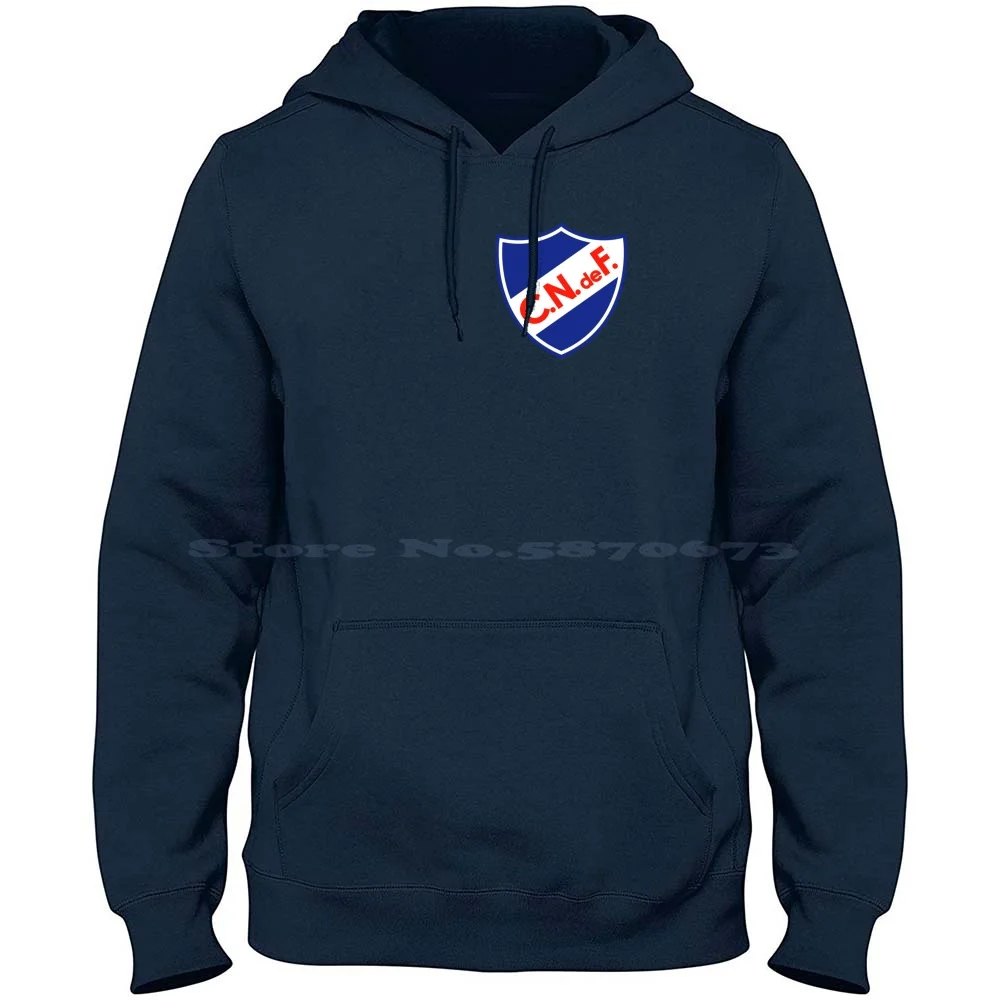 Club Nacional De Futbol 100% Cotton Hoodie T Shirt Nacional Uruguay Montevideo South America Soccer Futbol Champions Campeones