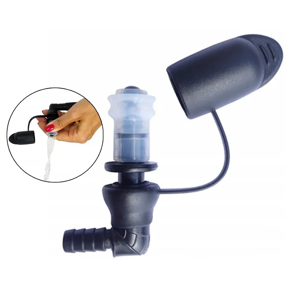 1Pc Outdoor Sports Water Bag Replacement Bite Valve Hydration Suction Nozzle With Dust Proof Camping Hiking Cycling Accessory