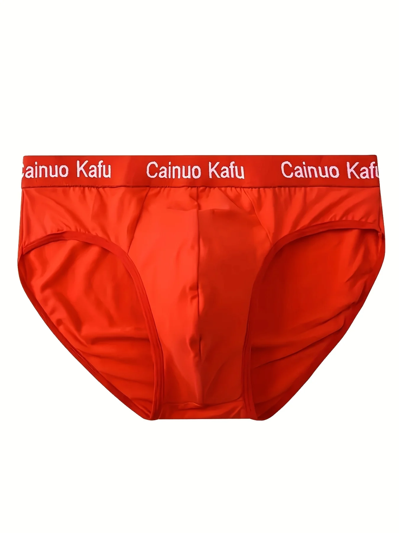 4 قطع ملابس داخلية مريحة للرجال قابلة للتنفس، سراويل داخلية ناعمة قابلة للتمدد، سراويل داخلية كاجوال بلون عادي