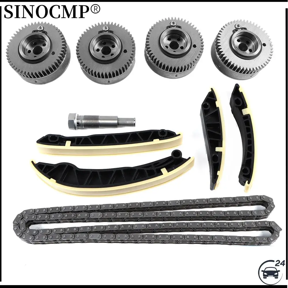 

Комплект цепи ГРМ M156 с шестерней VVT для Mercedes Benz E-Class C63 E63 CLS63 ML63 AMG 6.2 6.3L A1560520016 A1560501847 Автозапчасти