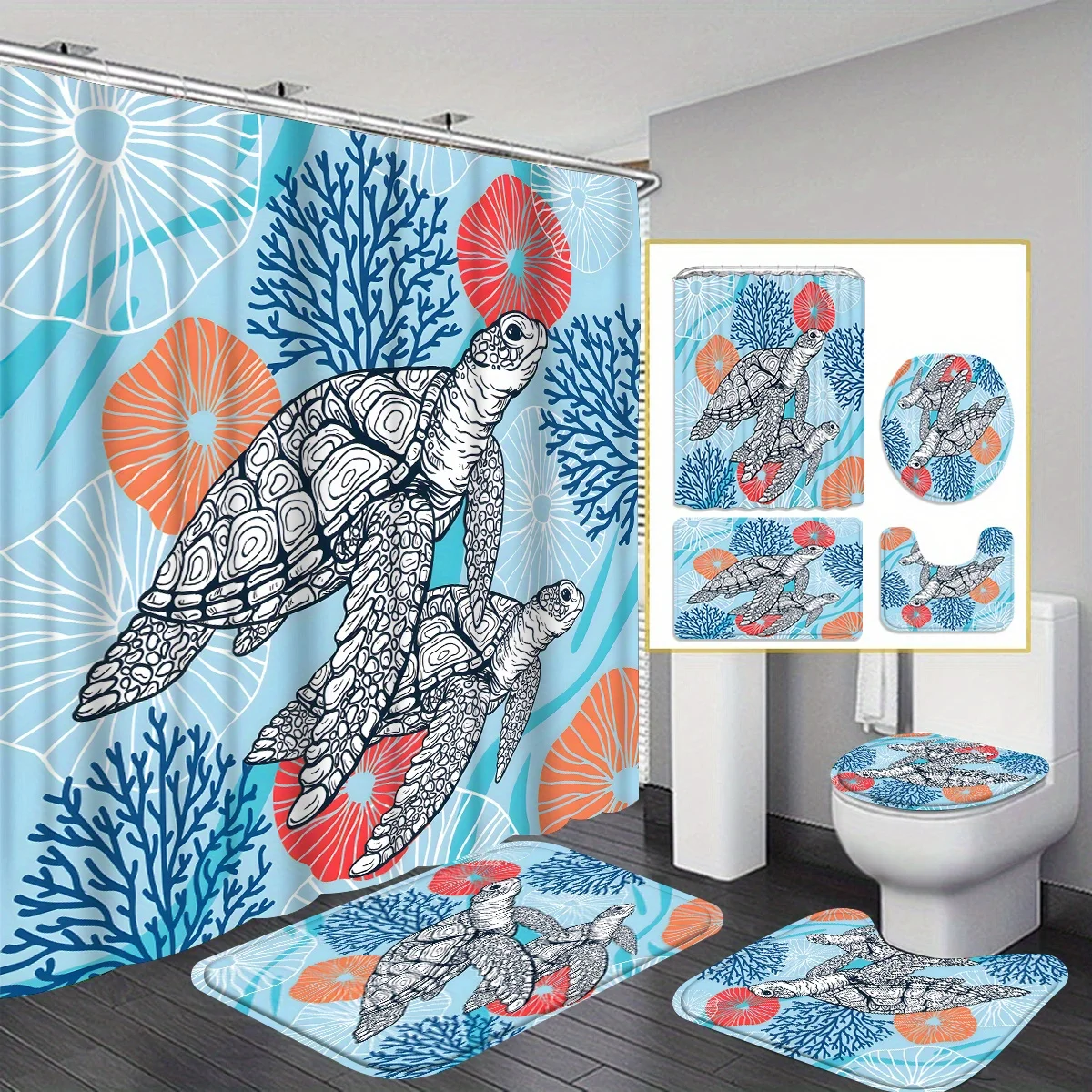 

4pcs Pink Diamond Eyelash Curtain Shower Curtain Decoration, Beautiful Housewarming Gift Modern Home Decoration, Waterproof Show