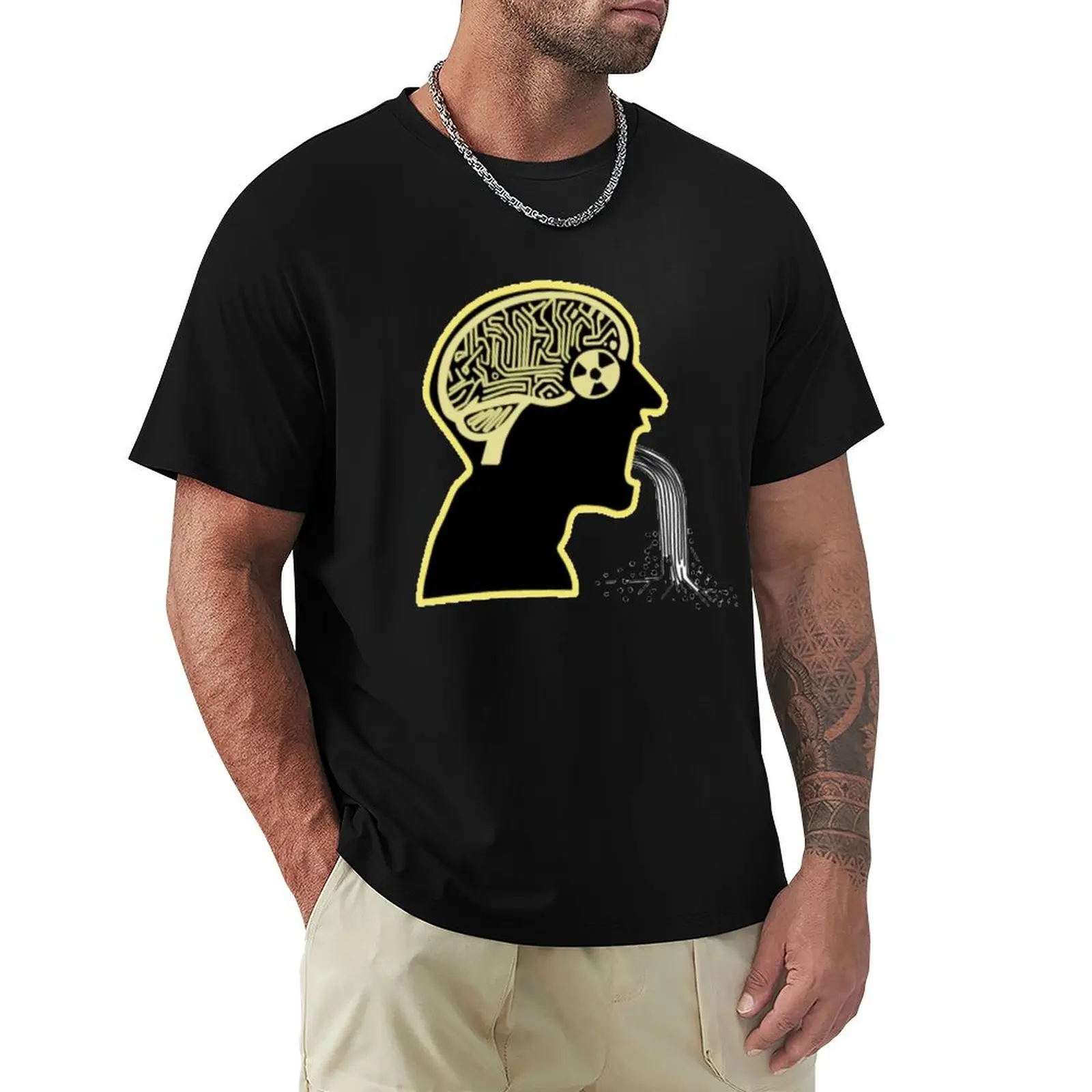 Artificial Indifference T-Shirt Industrial Work Tee Shirt