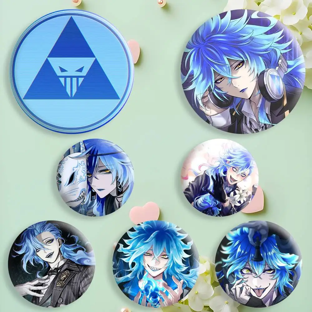 Anime Idia cool Shroud Button Pins Backpack Clothing Decor Brooch Badge Jewelry Gifts for Kids