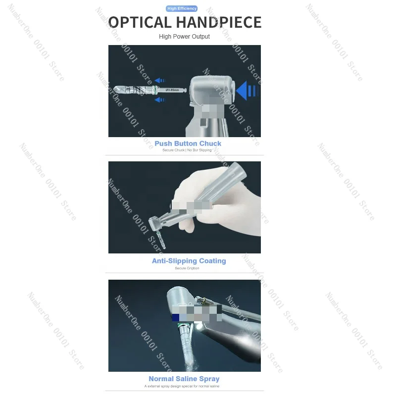 Contra angle handpiece with E generator LED   handpiece 20:1