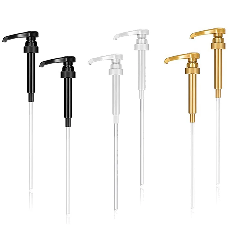 [TG835]1PC Syrup Pumps Dispenser Replacement Sauce Pressure Nozzle Bottle Pump Containers for Coffee Kitchen Seasoning Liquid