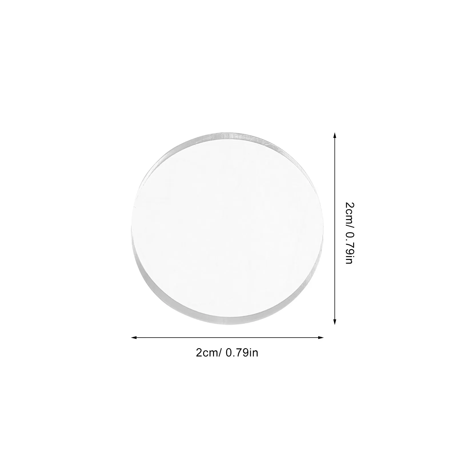 25Pcs Clear Silicone Glass Table Bumpers with Stem 20Mm Residue-Free Anti-Skid Stabilizer Pad for Glass Tables Home Office