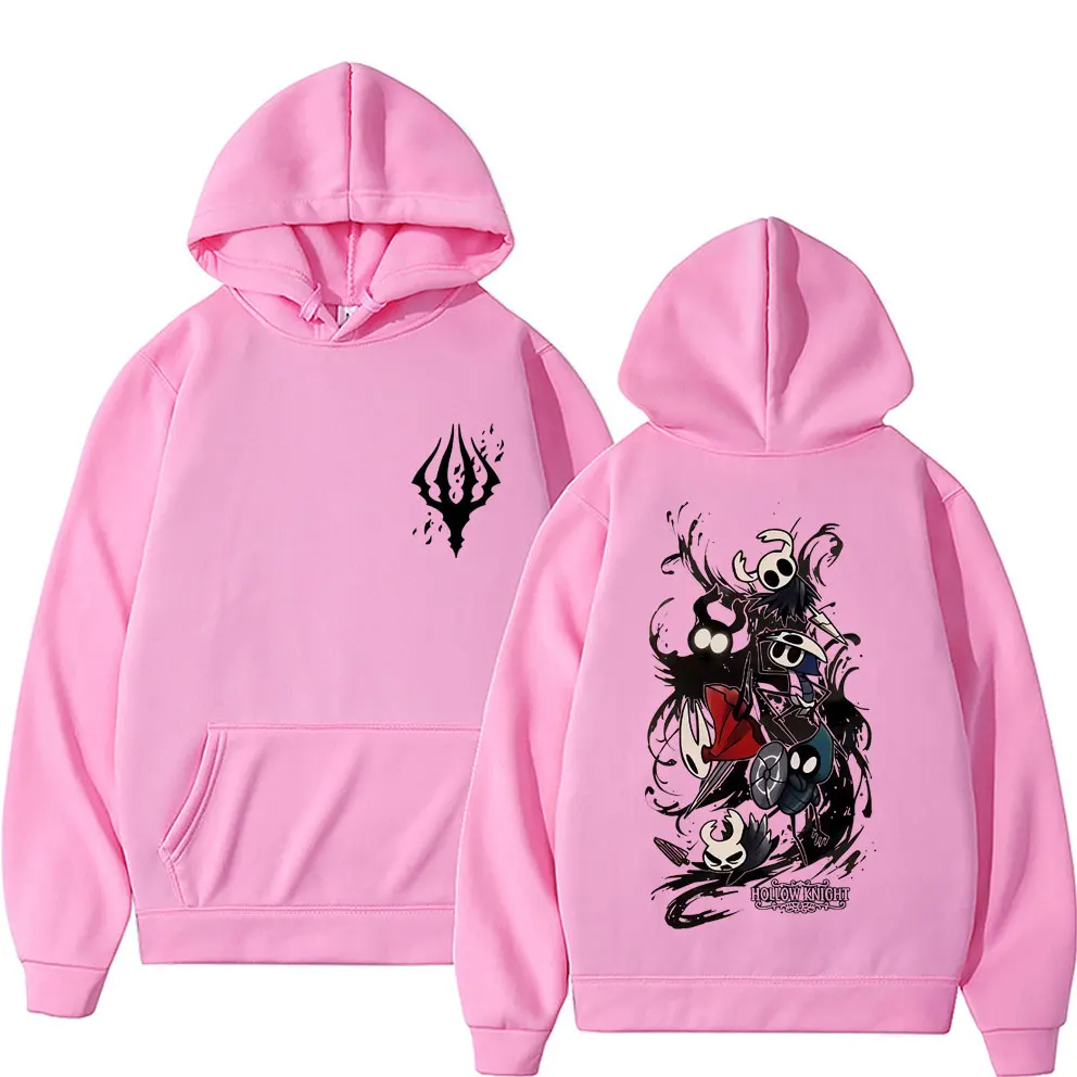 Game Hollow Knight Hoodie Male Fashion Streetwear Men Women Clothing Casual Oversized Hoodies Unisex Retro Otaku Lovers Pullover - Image 6