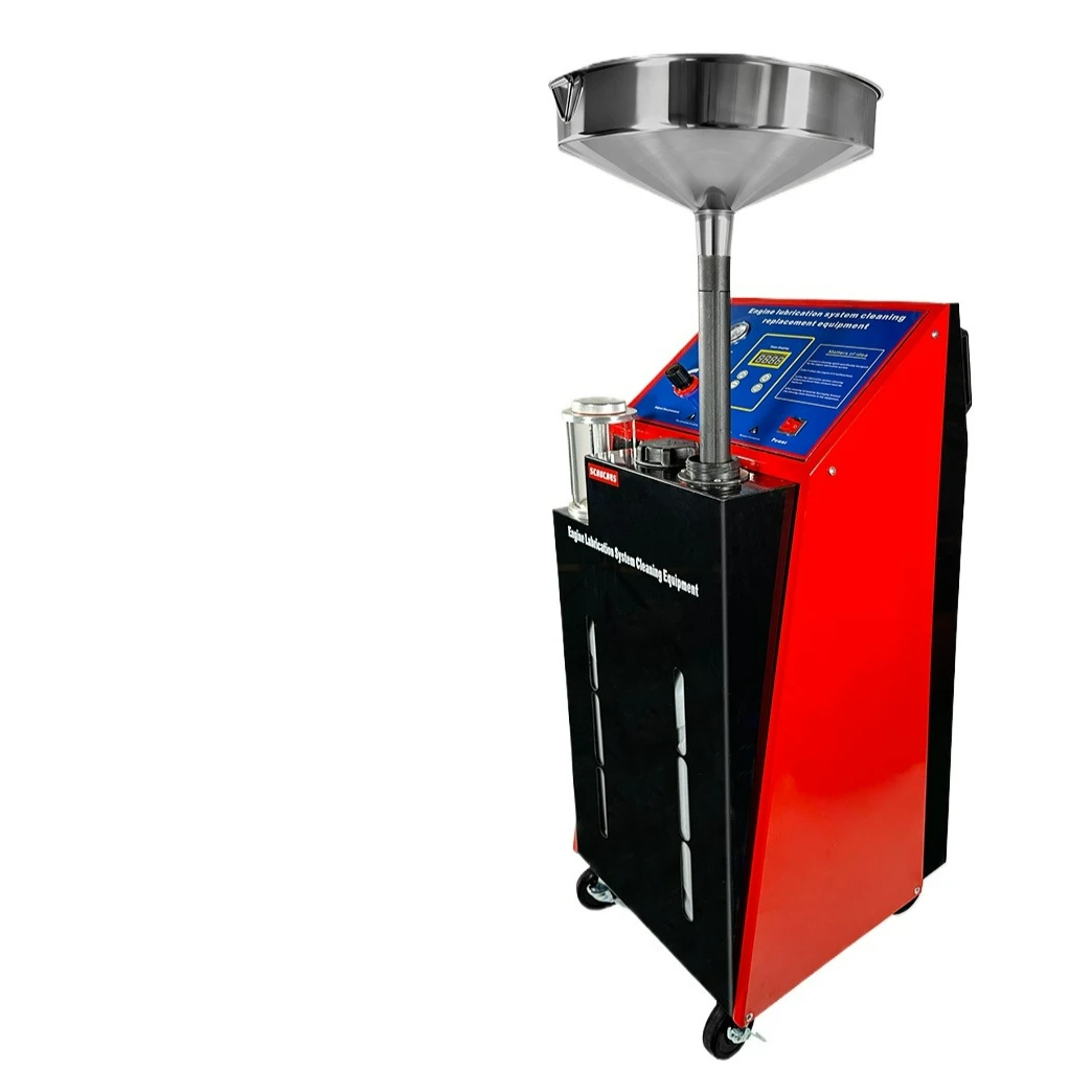  S-108 Metal Oil Sludge Cleaning Machine Engine Lubrication System Oil Flushing Equipment