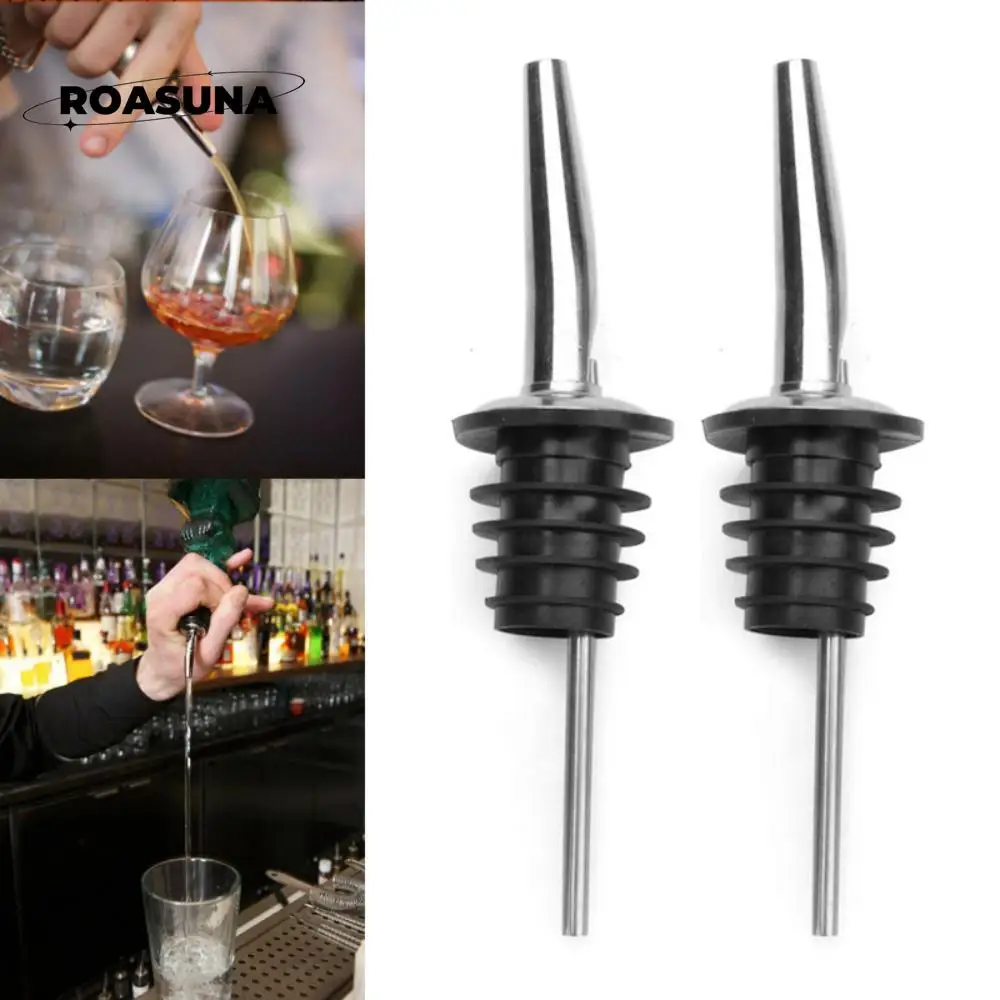 الفولاذ المقاوم للصدأ ويسكي الخمور النفط زجاجة نبيذ المدفق غطاء صنبور سدادة الفم موزع نادل أدوات مطبخ بار الملحقات