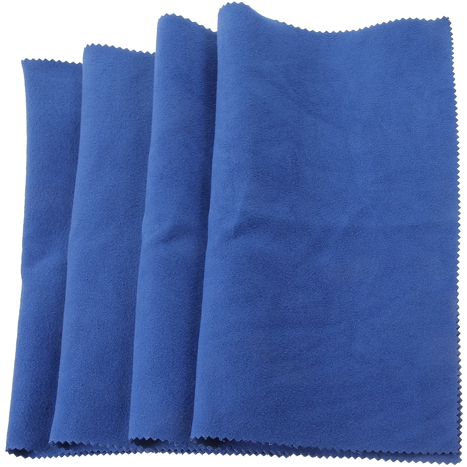 4 Pcs Flute Cleaning Cloth Cello Polish Microfiber Dusting Wipes Polishing Cloths for Jewelry