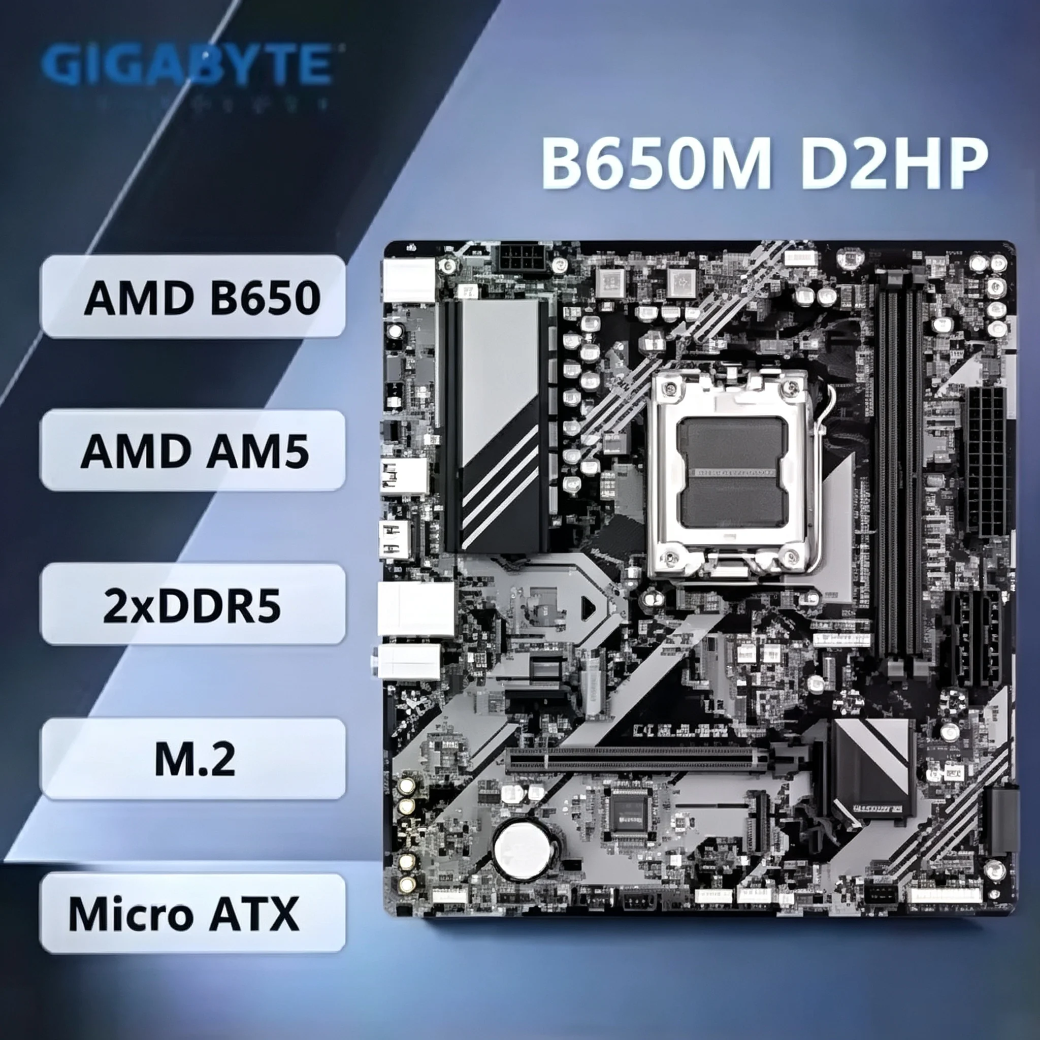 X870E Atx Motherboard - กิกะไบต์ B650M D2HP AMD B650 ซ็อกเก็ต