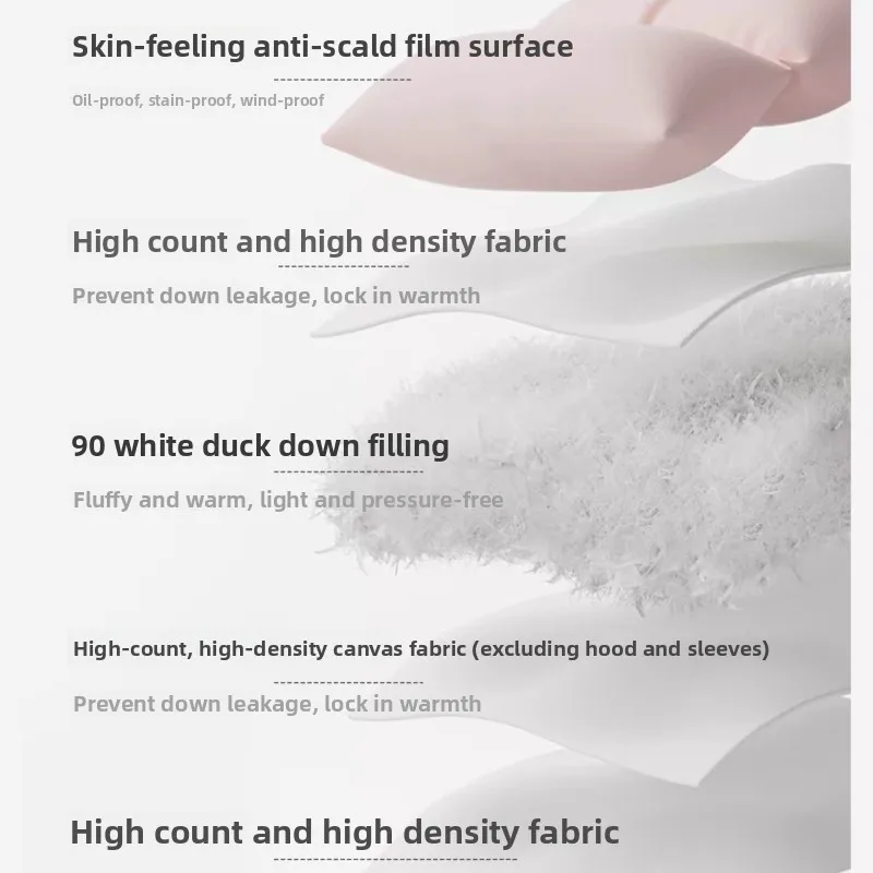 معطف ديزني ديف آند بيلا للفتيات بغطاء للرأس 2025، سترة شتوية سميكة مقاومة للأثقال #6