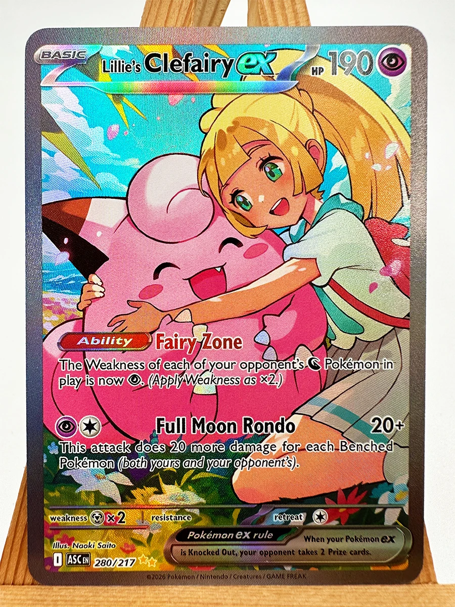 Pokemon PTCG ASC Gengar Dragonite Celebi Spielzeug Hobbies Hobby Sammlerstücke Spielesammlung Anime-Karten