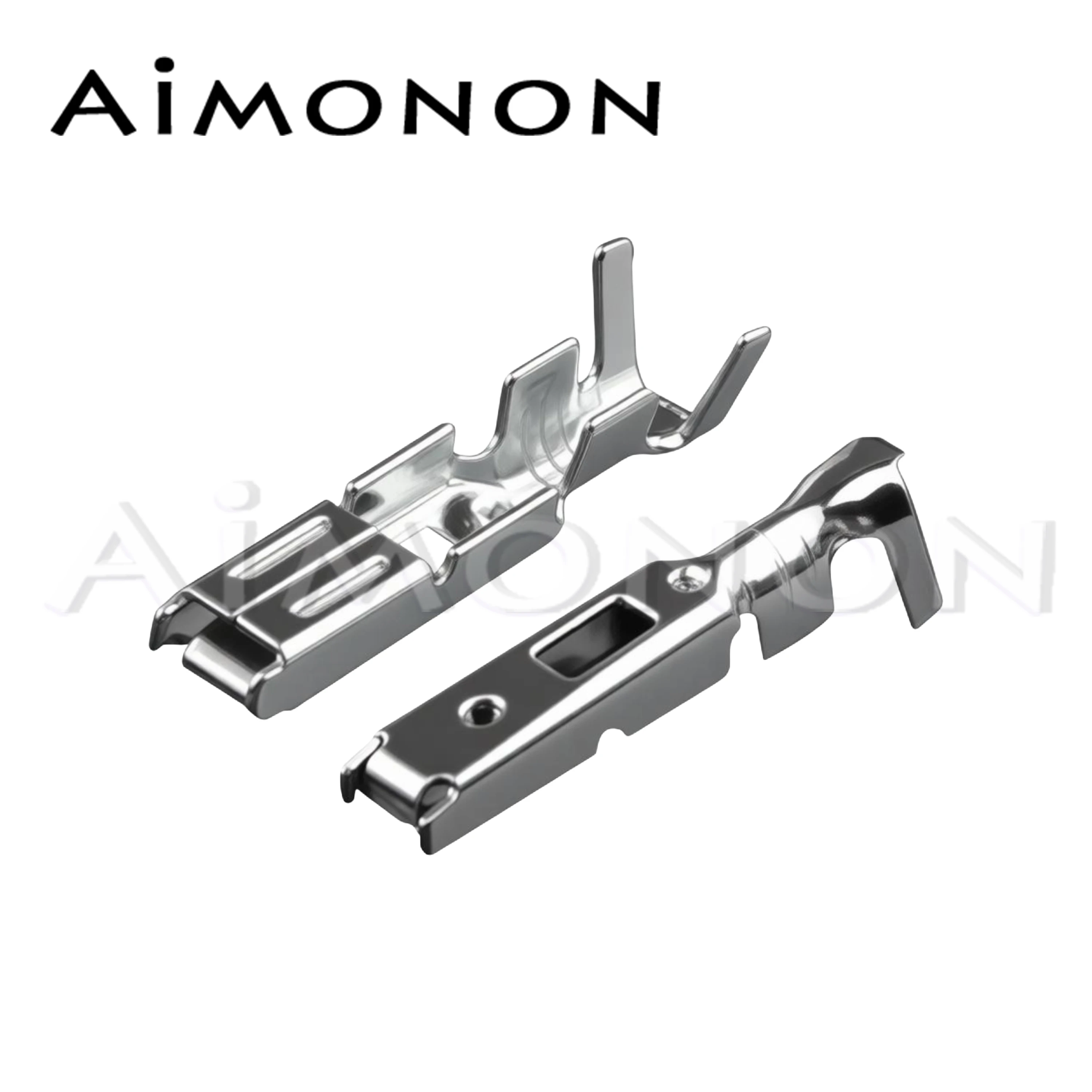 

5 Pcs 172773-1 Brass Tinned Plated Copper Automotive Electrical Cable Splice Terminal Block For Auto Connector Female Crimp Pin