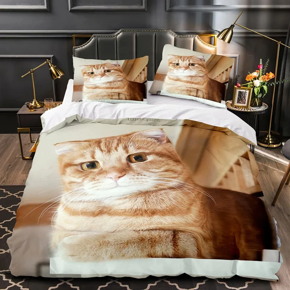 

Cube-Animals Comfortable Duvet Quilt Cover Pillowcase Bedding Set Children Bedroom Decoration Home Textile