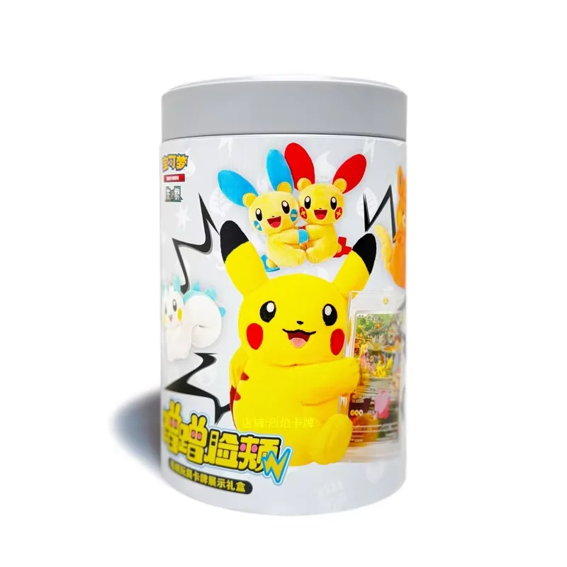 Nieuwe originele Pokémon Trading Card Game PTCG kaart blind box vereenvoudigde Chinese flash rubbing cheek pop speelgoed kaart display pop speelgoed - afbeelding 2