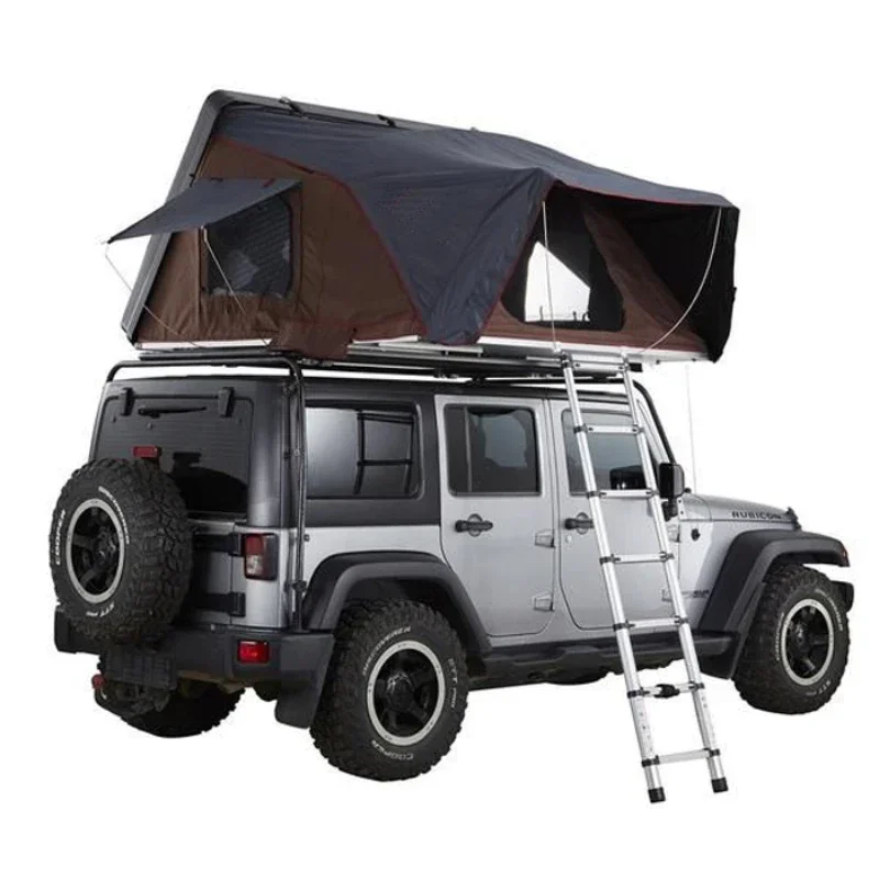 Camping Aluminum Rooftop Tent Car Hard shell Roof Top Tent fiberglass camping roof top tent