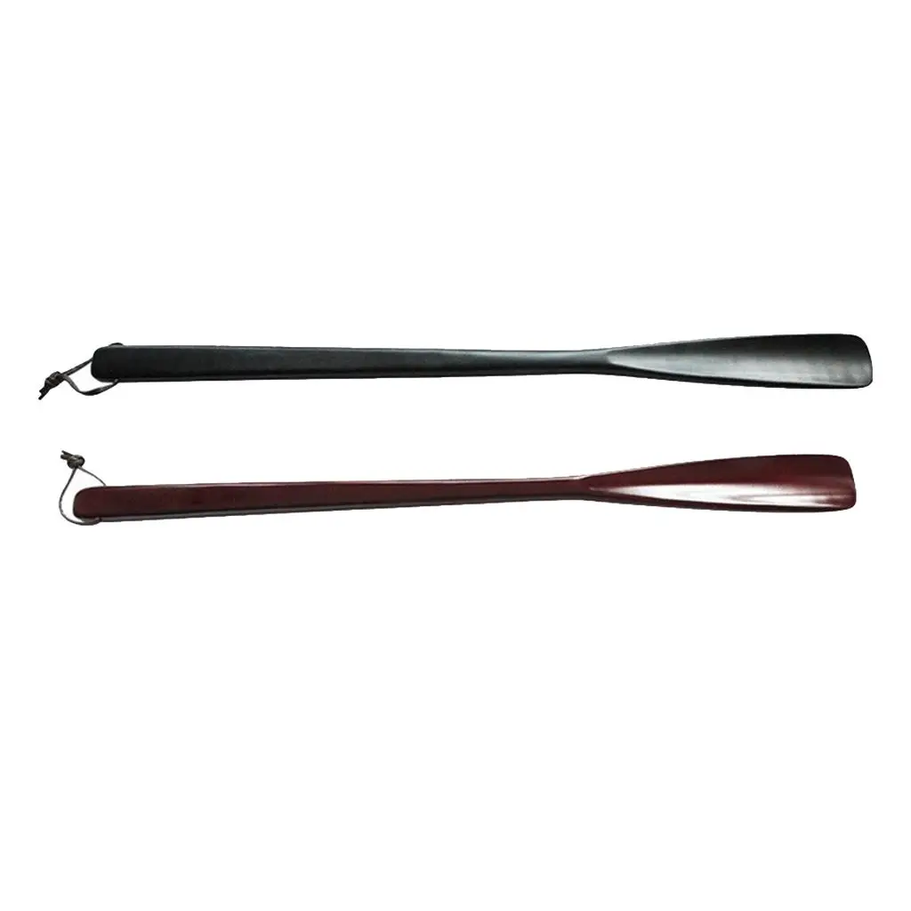 

Extra Long Wooden Shoehorn 55cm Durable Shoe Horn Lifter Accessories