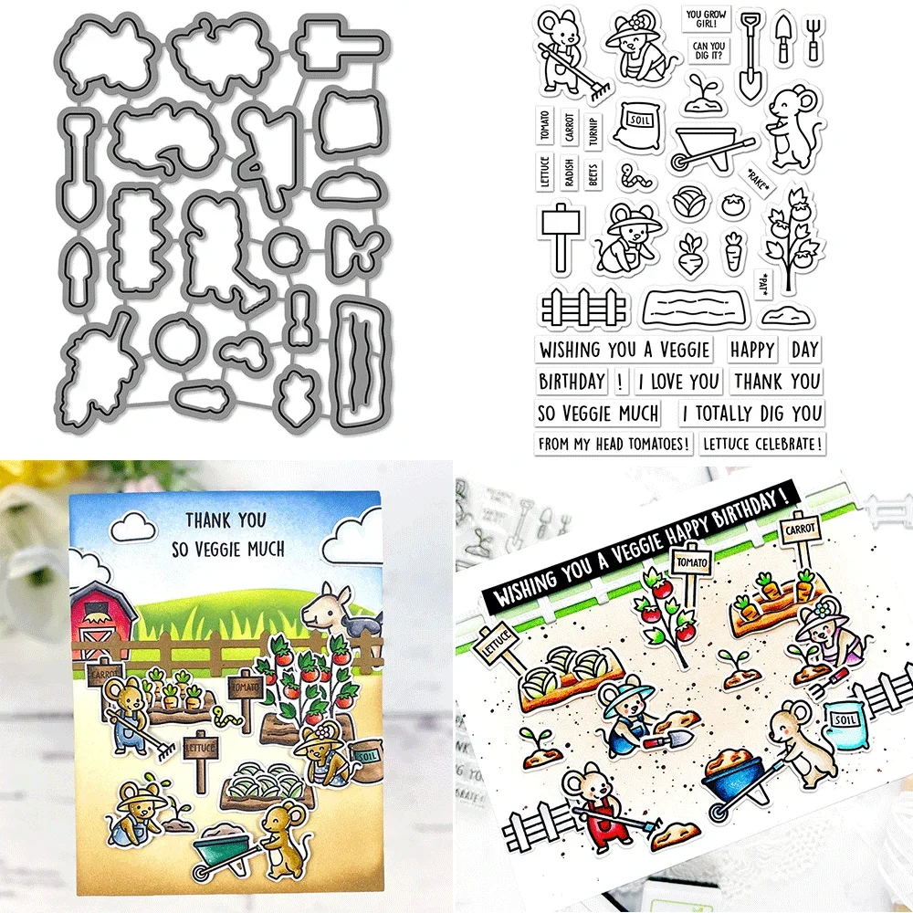 Yappy Birthday Add-on Whoosh, Kites Bundles, transparenter Stempel und Metall-Stanzformen für DIY-Bastelarbeiten, Kartenherstellung, Scrapbooking, Dekoration