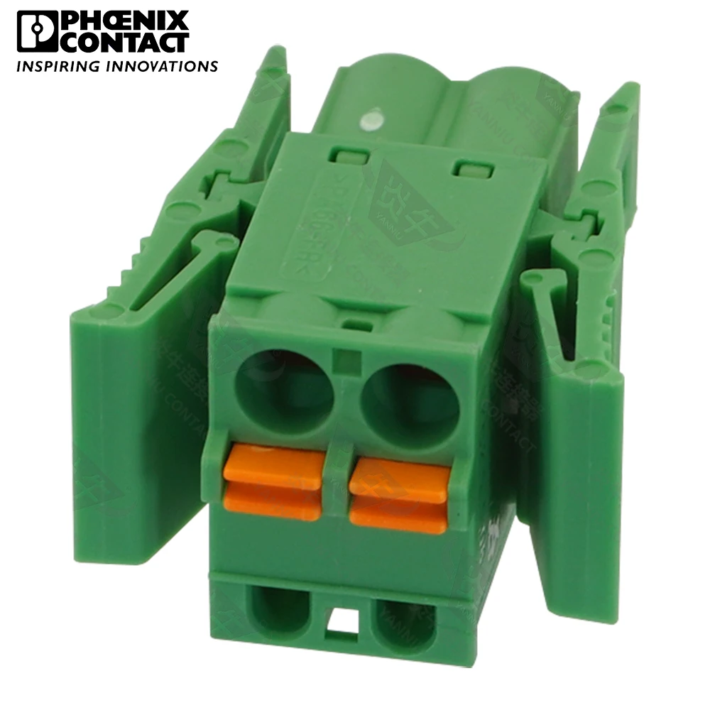 5.08Mm Originele Echte Phoenix Contact Connector Pcb Pluggable Plug-In Terminal Blok 2 Pin Fkc 2.5 St 5.08 Rf 1925692 12a 320V