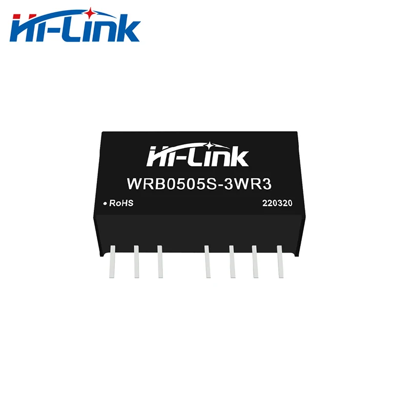 Hi-Link Manufacturer New 2pcs/lot WRB0505S-3WR3 3W 5V 600mA DC DC Converter Isolated Power Supply Intelligent Module In Stock