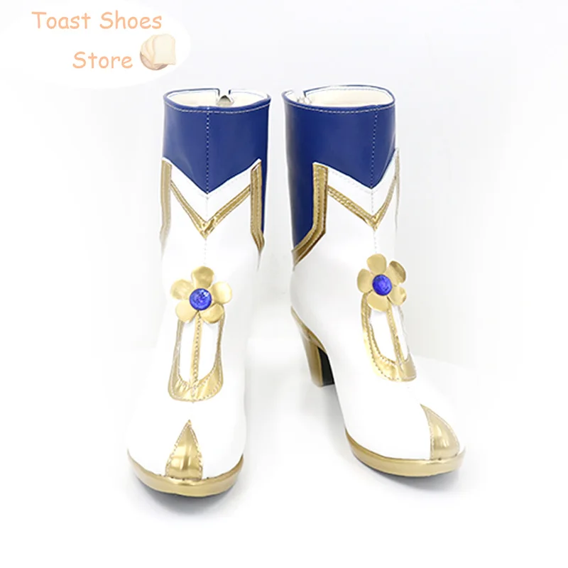 

Game Ensemble Stars Sena Izumi Cosplay Shoes PU Leather Shoes Halloween Carnival Boots Props Costume Prop