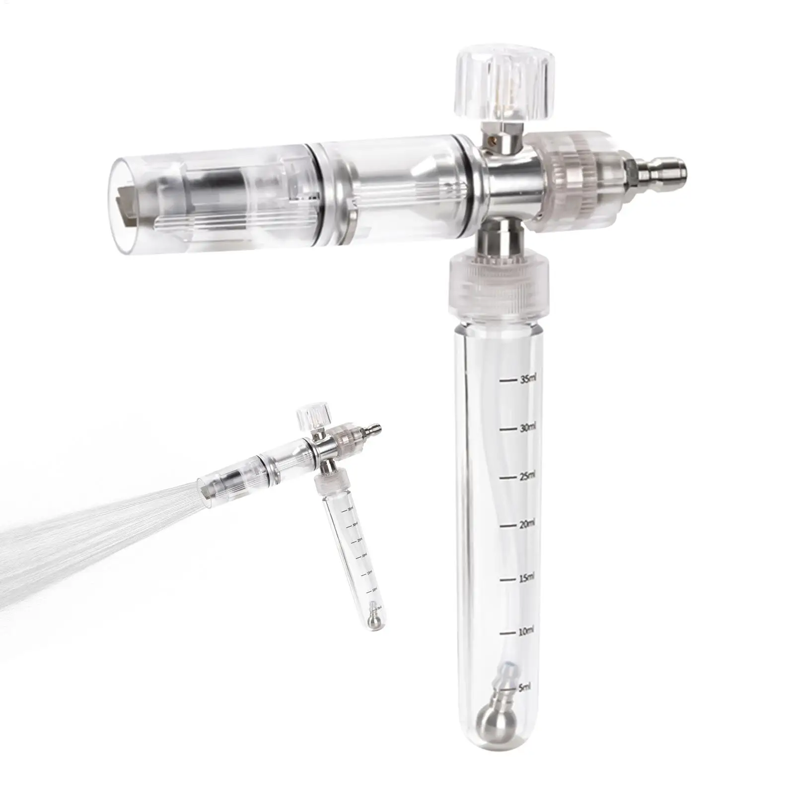 ارتفاع ضغط المحمولة رغوة البخاخ رغوة البخاخ معدات غسيل السيارات لنافذة السيارة دش بلاط الجص حديقة الحديقة في الهواء الطلق