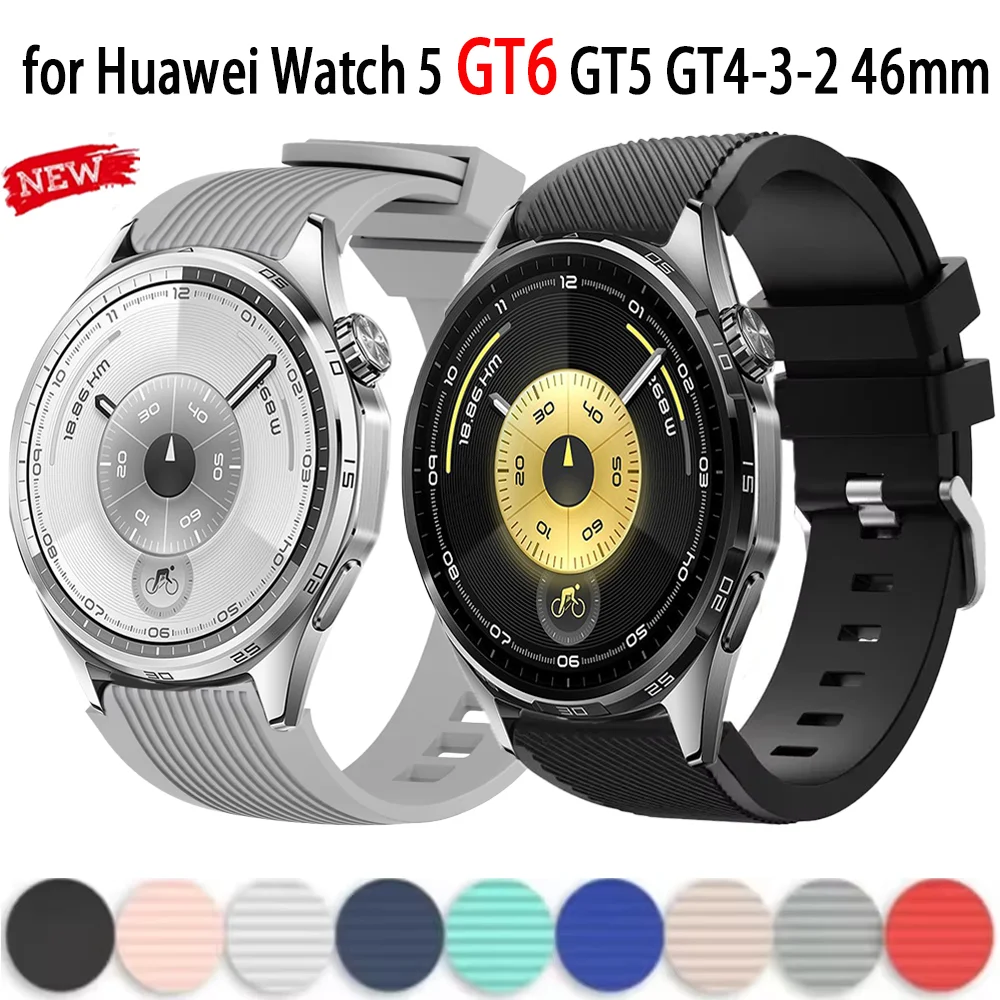 22Mm Silicone Strap…