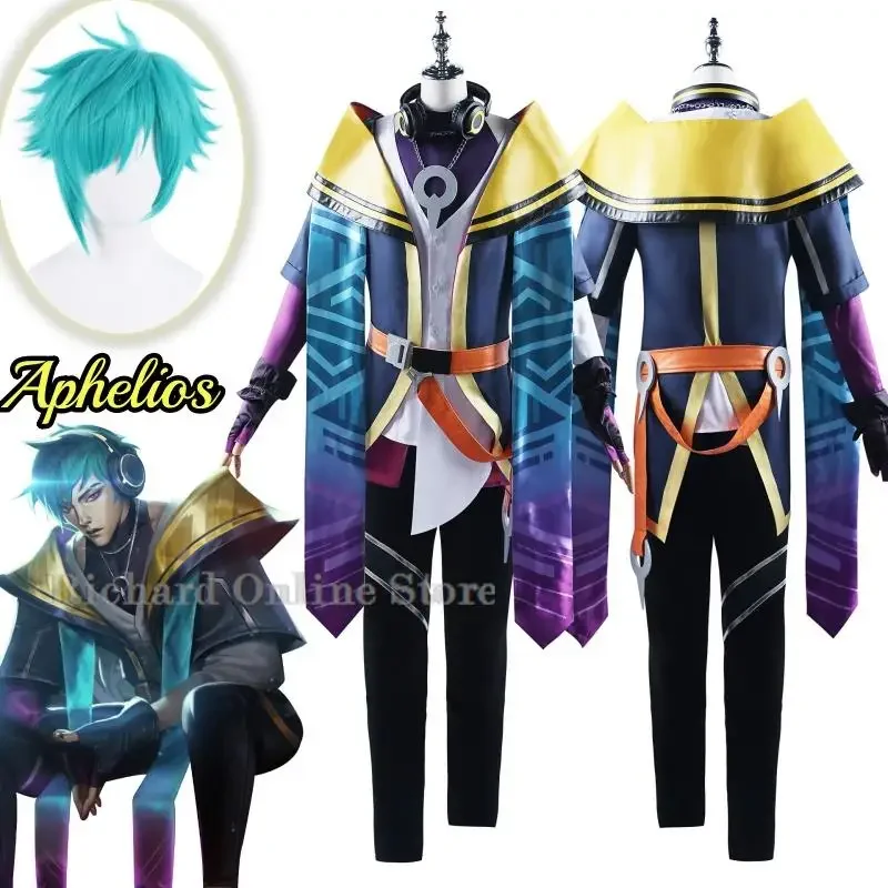 Aphelios Game LOL Cosplay Heartsteel The Weapon Of The Faithful Aphelios Cosplay Costume Game ACG Costume Unisex for Party