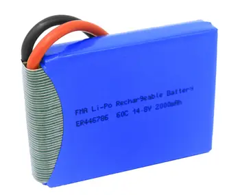 汽車緊急啟動器鋰聚合物可充電電池 Li-Po 14.8V 446786 857080 7367135 2-6AH 適用於啟動器/跳線器/點火器 8 最佳銷售 聚合物電池 - №3