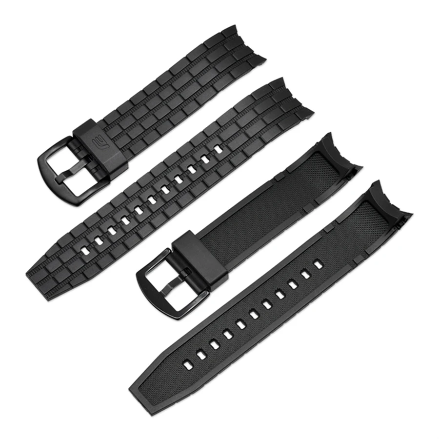 Waterproof PU Soft Watch Band Strap For Casio EF-550/ EF523 22mm Rubber Straps Watchband for Casio Edifice EF550 Bracelet Belt