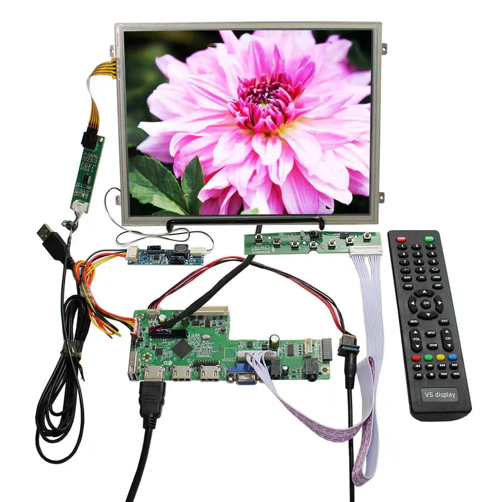 Touchscreen Lcd Panel 10.4inch Vs104T-003A 1024X768 Tft Display Modules With Touch Lcd Display Screen With Driver Board Kit