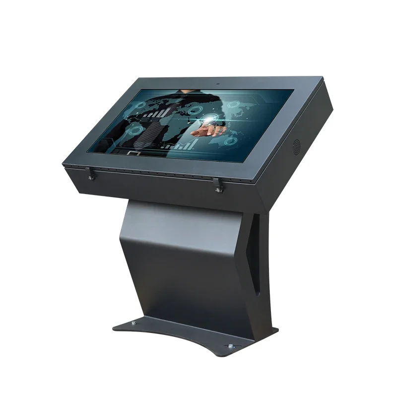 

high quality waterproof floor stand android outdoor touch screen display