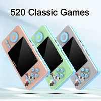 New S5 Mini Retro Video Gaming Console Built-in 520 Classic Games Portable 2.4 Inch TFT Pocket Game Players Console For Child