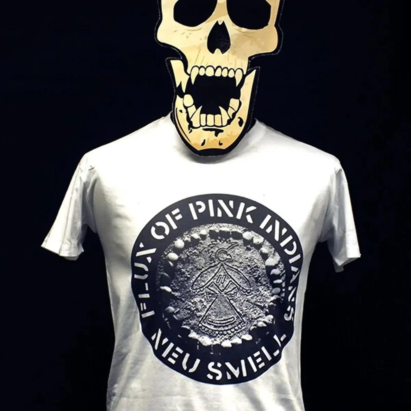 Flux Of Pink Indians Neu Smell T Shirt vintage Washed Breathable Casual graphic Versatile Unisex fashion Stretched homme Soft