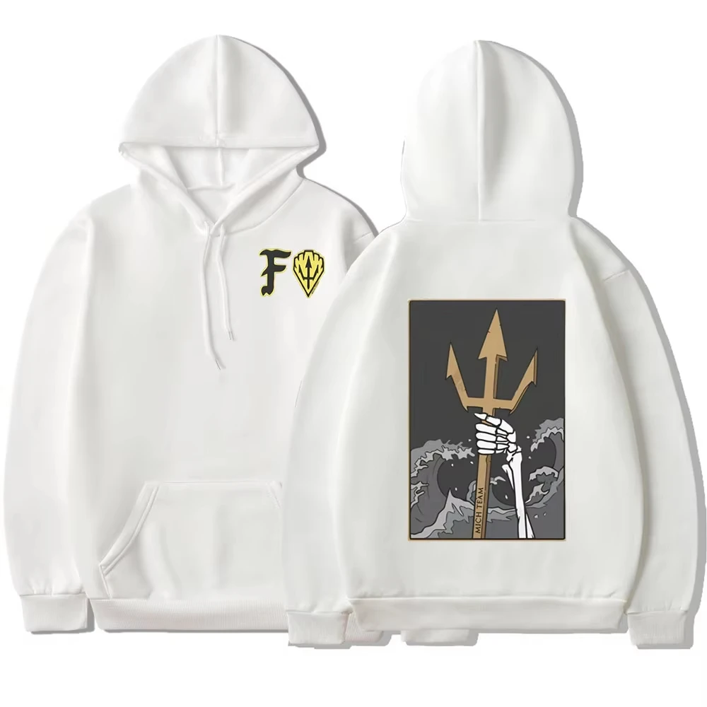 

2025 New Arrival Men Oversized Hoodie Mich Team Forward Observations Group Fog Awesome Cotton Long Sleeve Hooded Sweatshirts