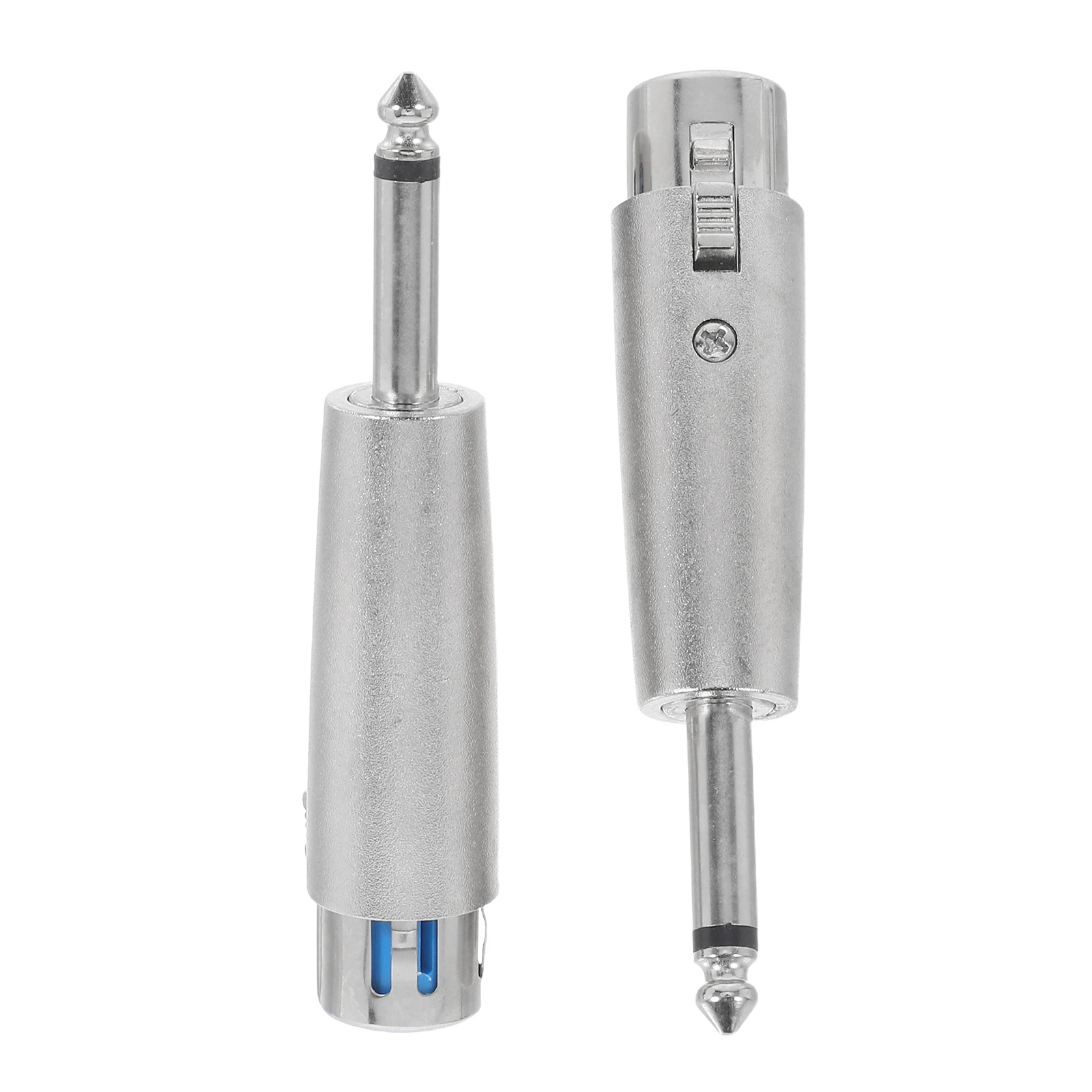 

2pcs Adapter Microphone Audio Adapter High Precision Conversion Audio Jack Connector XLR Adapters Male to Male Plug