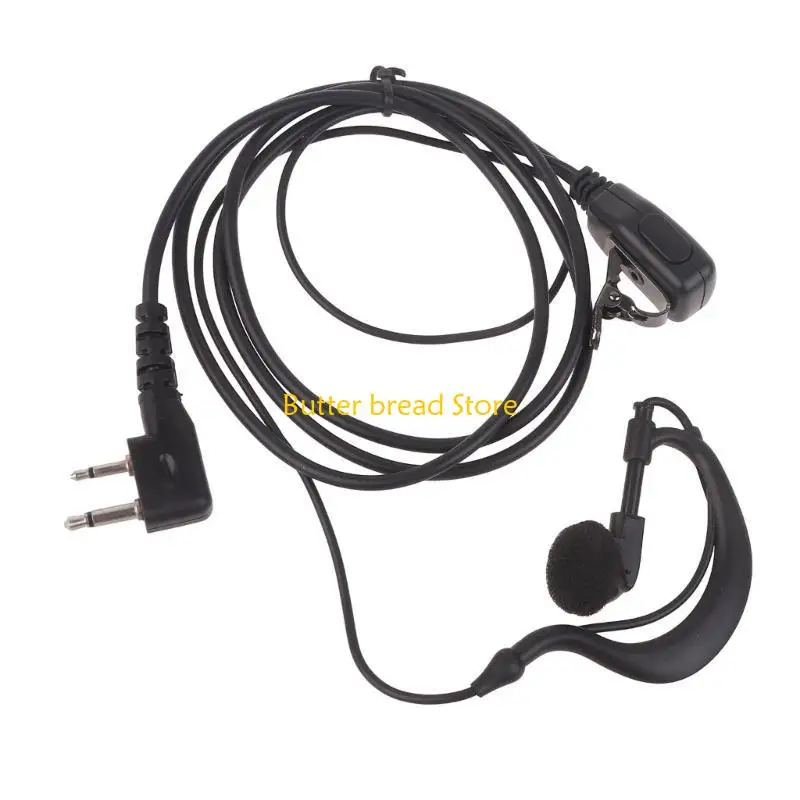 

W89C Earpiece for Icoms Radio Earphone Earhook Headset for ICV8 V80 V80E V82 V85 F402