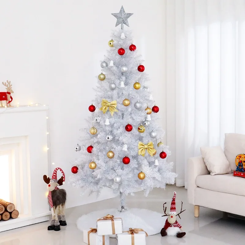 Christmas Tree Package 1.2m White Christmas Scene Decoration Luxury Home Furnishings Christmas Decorations