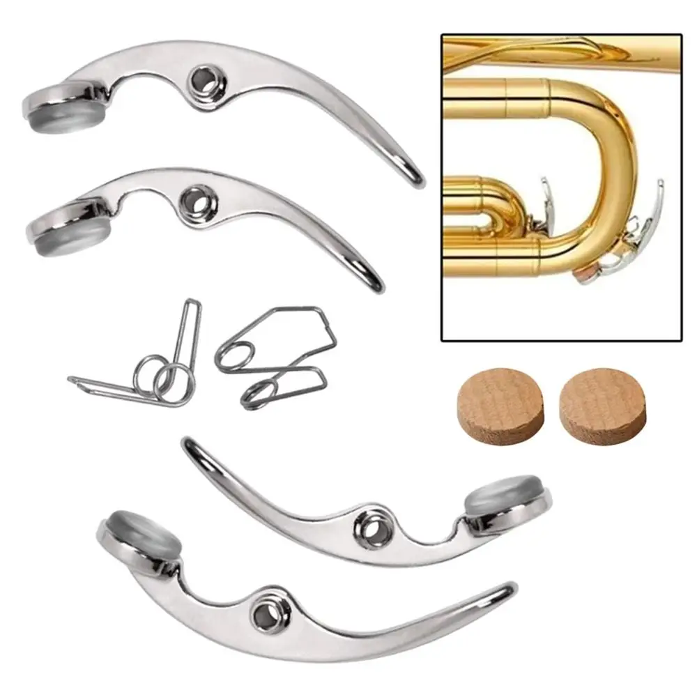 1Set Trumpet Water Value Drain Valve Key Portable Accessory Trumpet Accessory Replacement Parts Repair Kits for Brass Instrument