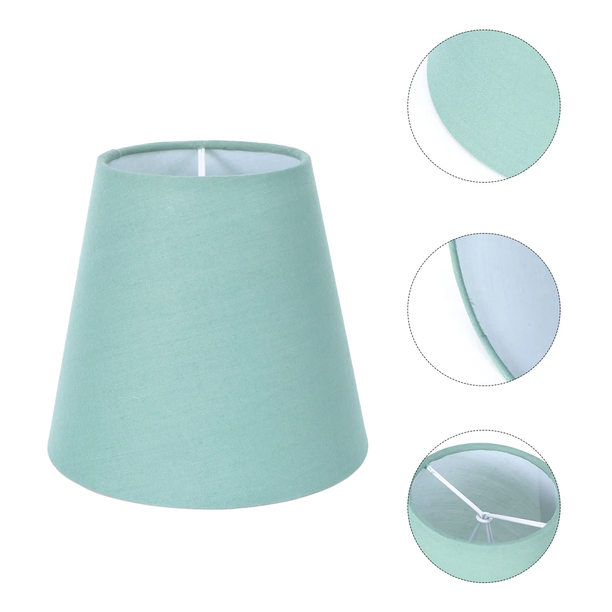 European and American Fabric Lampshade Country Decor Wicker Shades Pendant Light Table