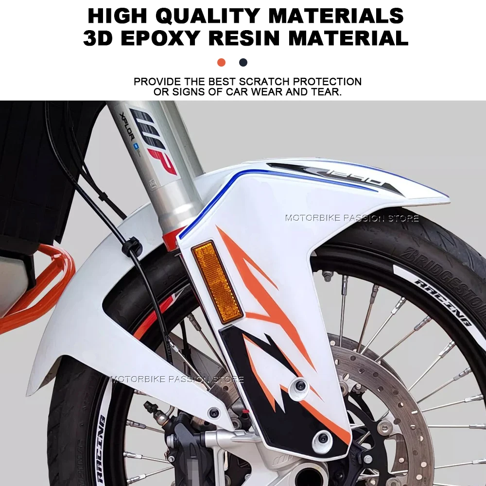 For KTM 1290 Super Adventure R 2021 motorcycle sticker 3D decal waterproof protection decals
