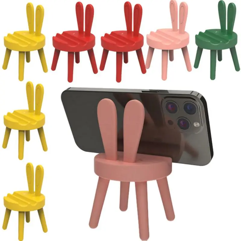 

1 ~ 5 шт. новый мультяшный креативный милый кролик с большим пальцем вверх настольная подставка для телефона