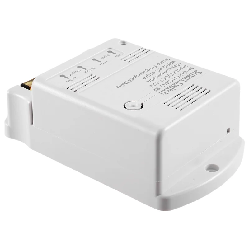 ELECT-HIGH POWER 4000W Wifi 30A Tuya Smart Switch 12V 24V 20A Relay APP Remote Control Intelligent Automation Module