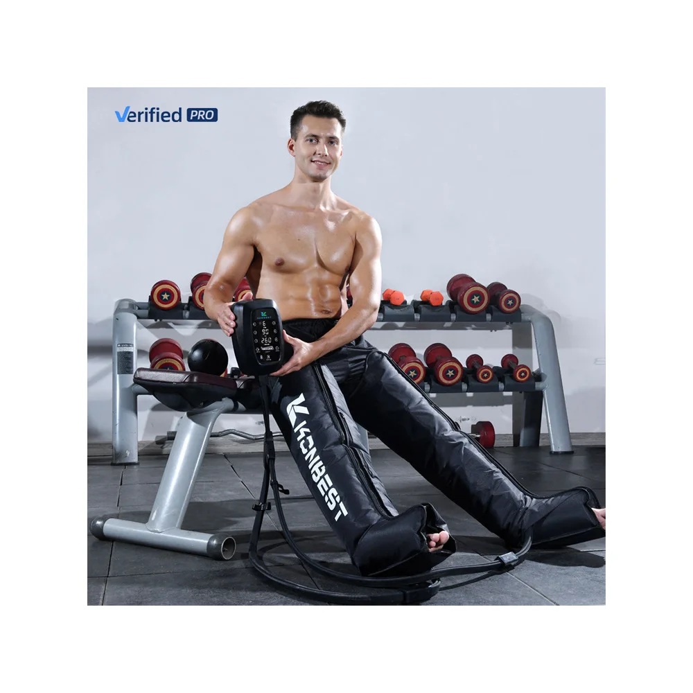 

Leg Massager6 Chambers Rechargeable Pressotherapy Custom Logo Lymphedema Sport Relax Air Compression Recovery Boots Leg Massager