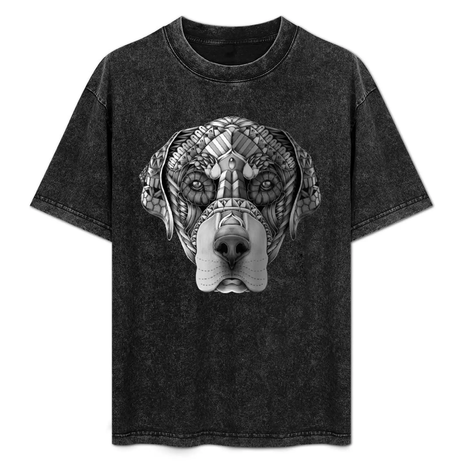 

Ornate Rottweiler T-Shirt Relaxed Fit Casual Short Sleeve Top